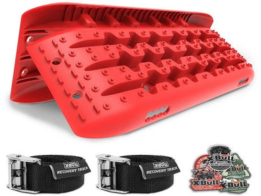 Buy X-BULL 4x4 Recovery Tracks Gen 2.0 - Red (1 Pair) - Mud Tracks